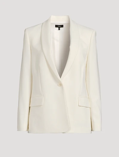 Shawl-Collar Blazer