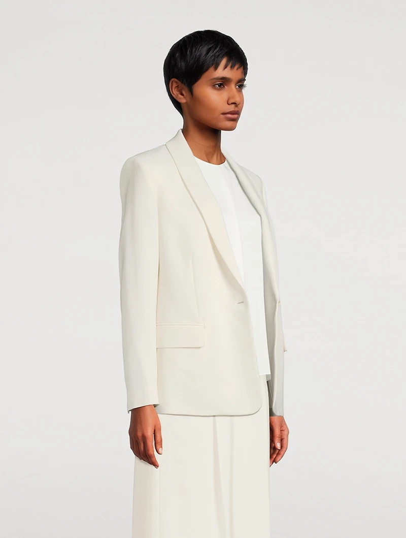 Shawl-Collar Blazer