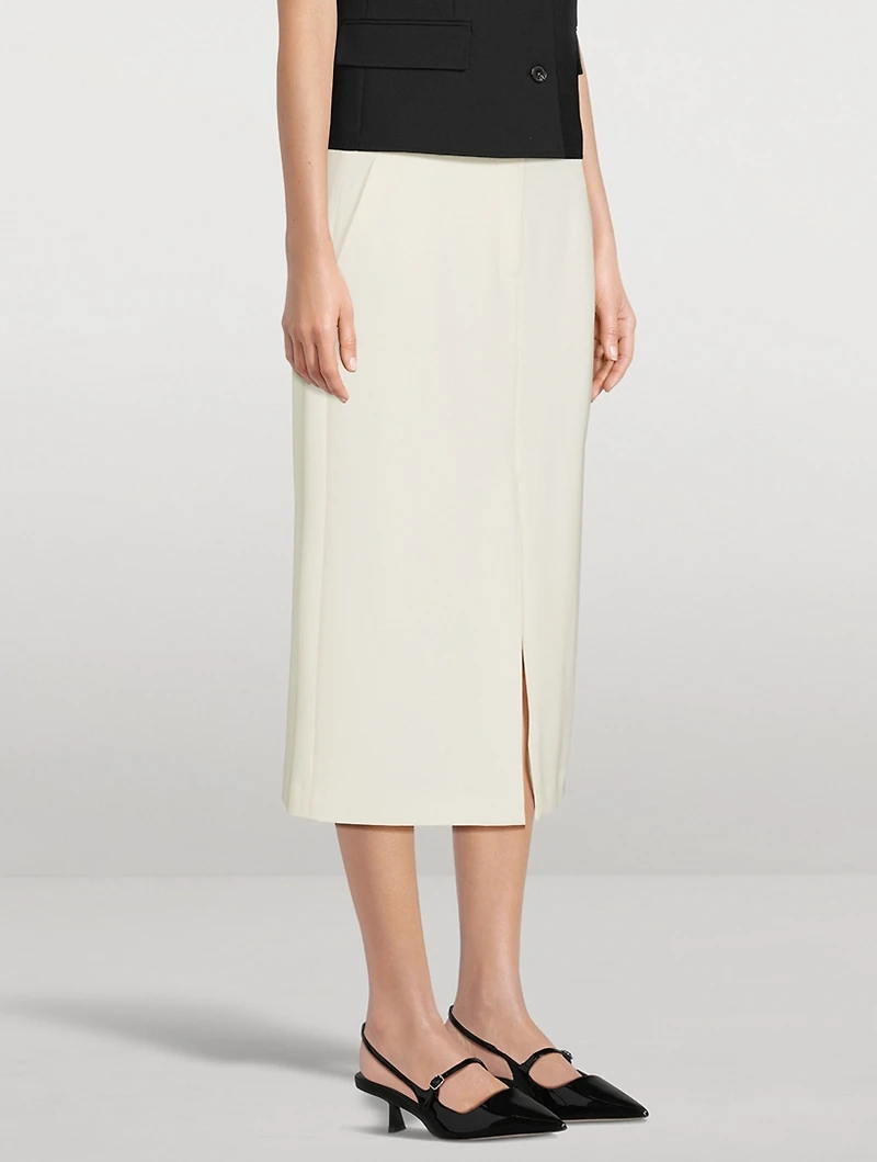 Admiral Crepe Midi Skirt