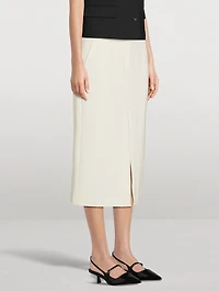 Admiral Crepe Midi Skirt