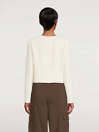 Admiral Crepe Long-Sleeve Top