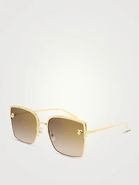 Panthère De Cartier Square Sunglasses