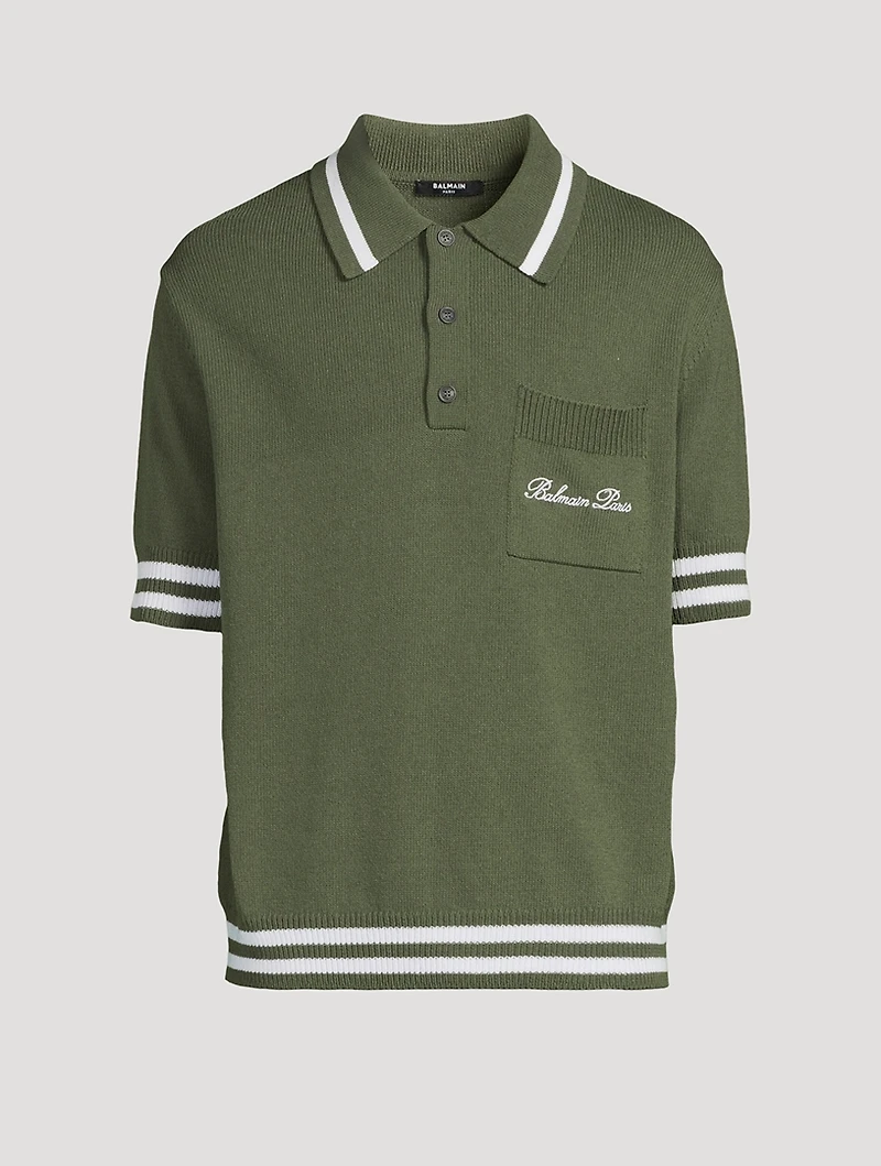 Cotton-Blend Polo Shirt