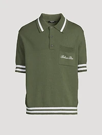 Cotton-Blend Polo Shirt
