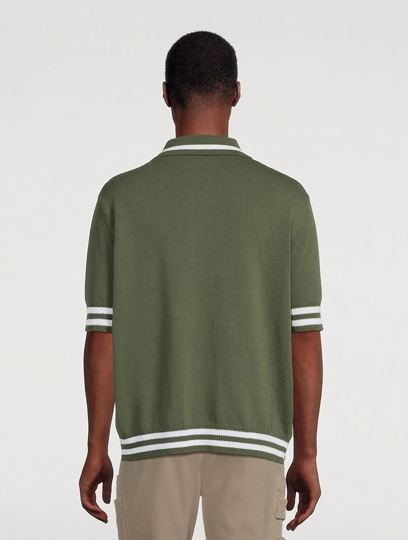 Cotton-Blend Polo Shirt