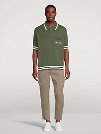 Cotton-Blend Polo Shirt