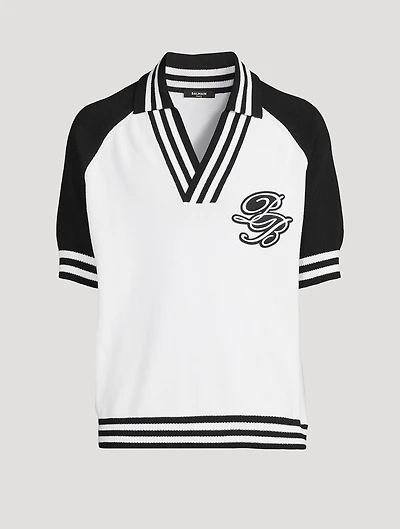 College Baseball Polo Shirt