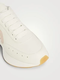 Sprint Runner Leather Sneakers