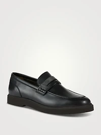 Leather Penny Loafers
