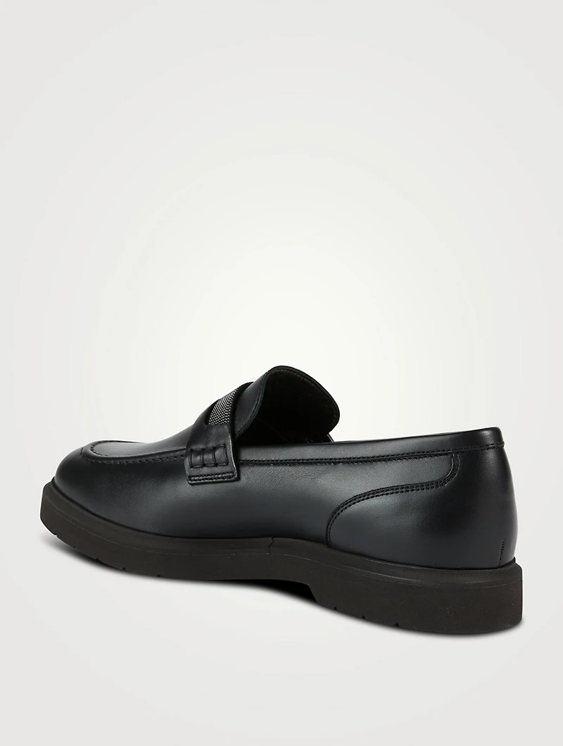 Leather Penny Loafers