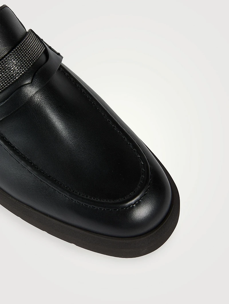 Leather Penny Loafers