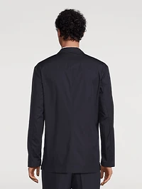 Cotton Double-Breasted Jacket