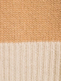 Colourblock Cashmere Cardigan