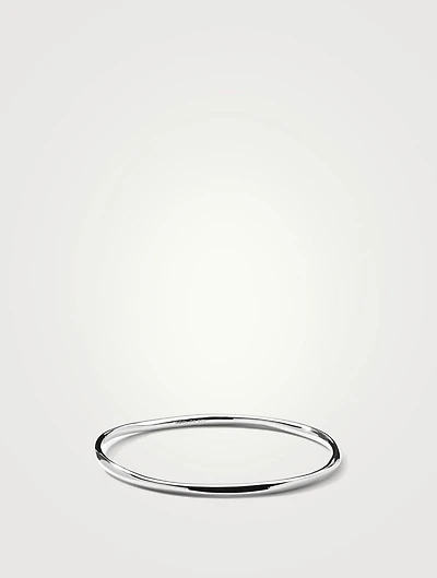 Classico  Sterling Silver Squiggle Bangle Bracelet