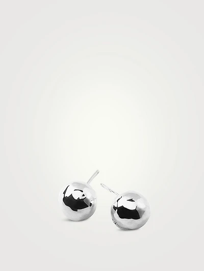 Classico Sterling Silver Stud Earrings
