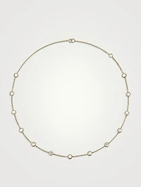 Lollipop 18K Gold Confetti Necklace With Mother-Of-Pearl