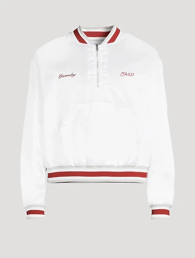 1952 Shiny Pullover Bomber Jacket