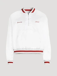 1952 Shiny Pullover Bomber Jacket