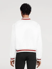 1952 Shiny Pullover Bomber Jacket