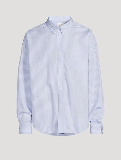 Cotton Shirt Striped Print