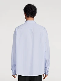Cotton Shirt Striped Print