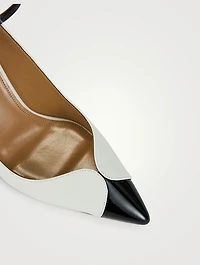 Pinot Leather Ankle-Strap Pumps