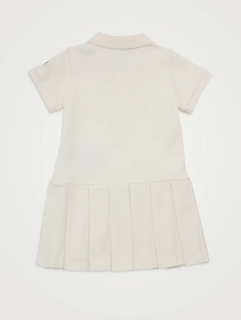Stretch Cotton Polo Dress