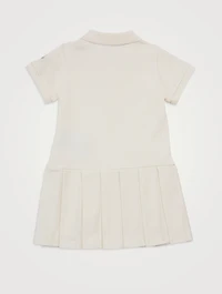 Stretch Cotton Polo Dress