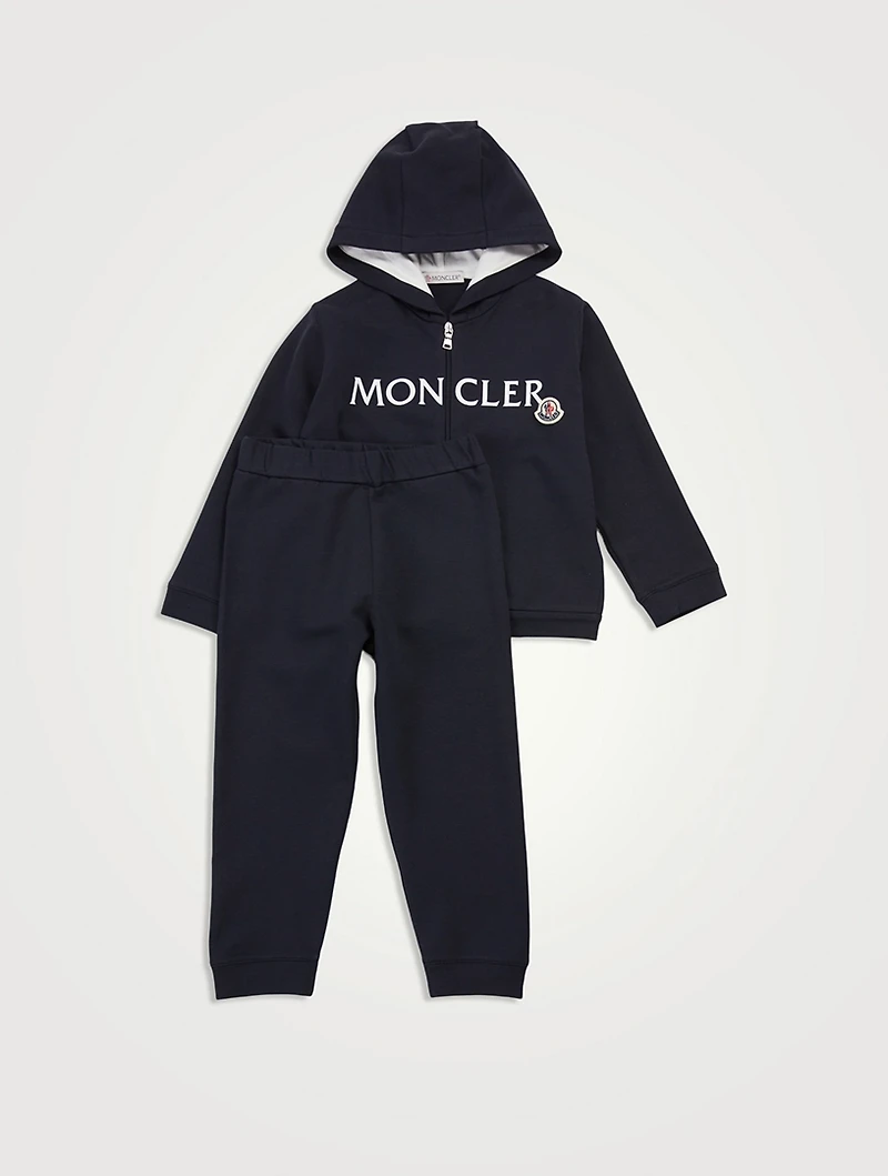 Stretch Cotton Two-Piece Set