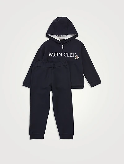 Stretch Cotton Two-Piece Set