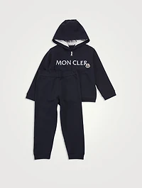 Stretch Cotton Two-Piece Set