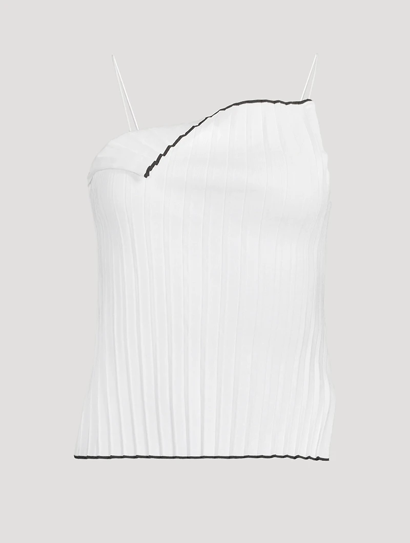 Le Haut Maille Plissé Tank Top
