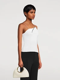 Le Haut Maille Plissé Tank Top