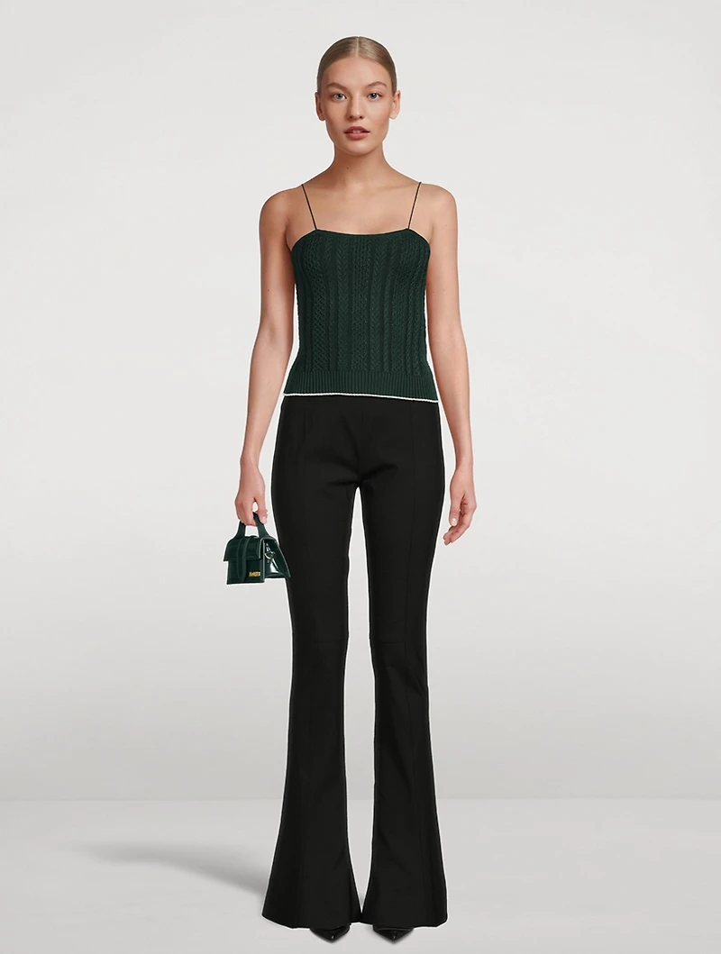 Le Haut Bela Cable-Knit Cami