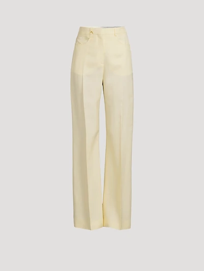 Le Pantalon Sauge Straight-Leg Trousers
