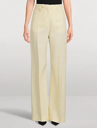 Le Pantalon Sauge Straight-Leg Trousers
