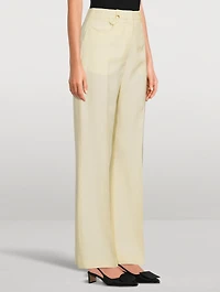 Le Pantalon Sauge Straight-Leg Trousers