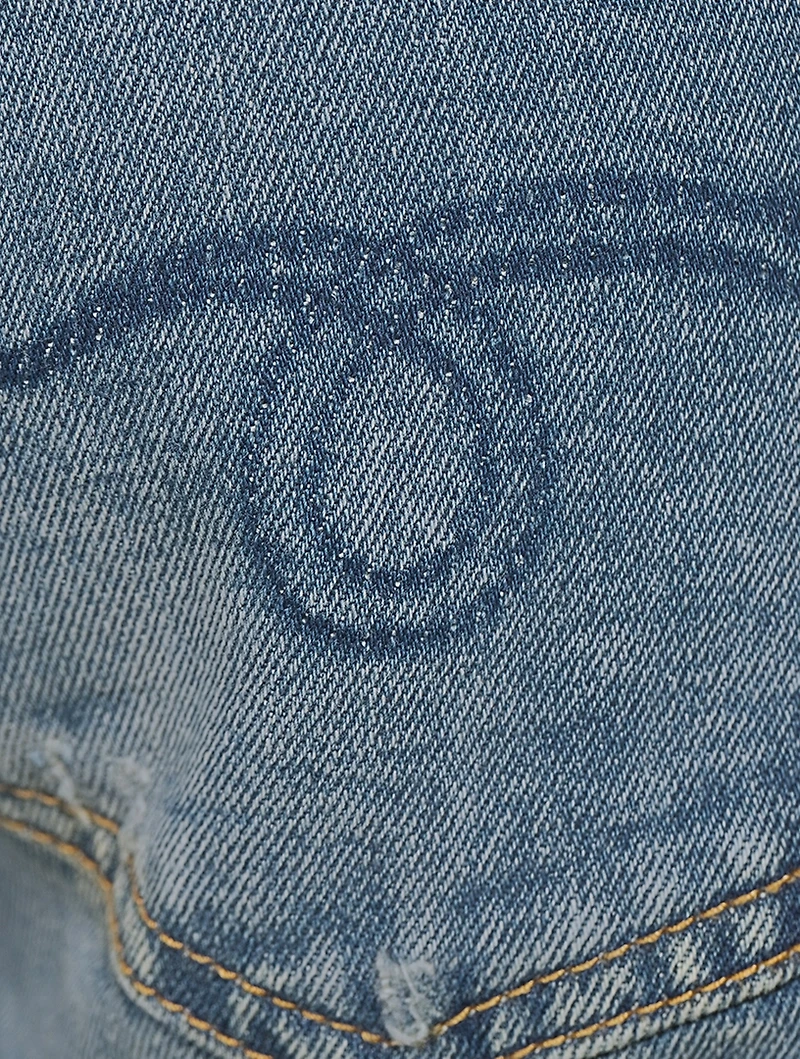 Boy Straight Cropped Jeans