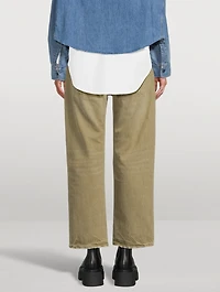 Cropped Boyfriend Jeans