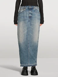 Side Slit Maxi Skirt