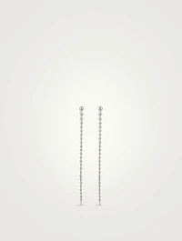 Sea Of Beauty 14K Gold Long Cascading Pearl Earrings