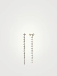 Sea Of Beauty 14K Gold Cascading Pearl Earrings