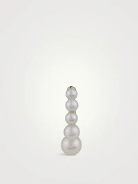 Sea Of Beauty 14K Gold Cascading Pearl Ear Cuff