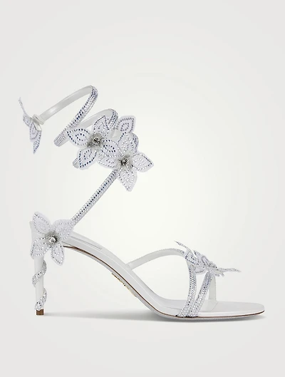 Margot Crystal Satin Sandals
