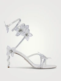 Margot Crystal Satin Sandals
