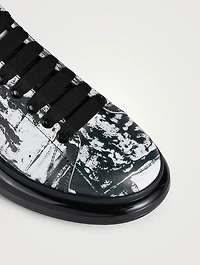 Oversized Sneakers Abstract Print
