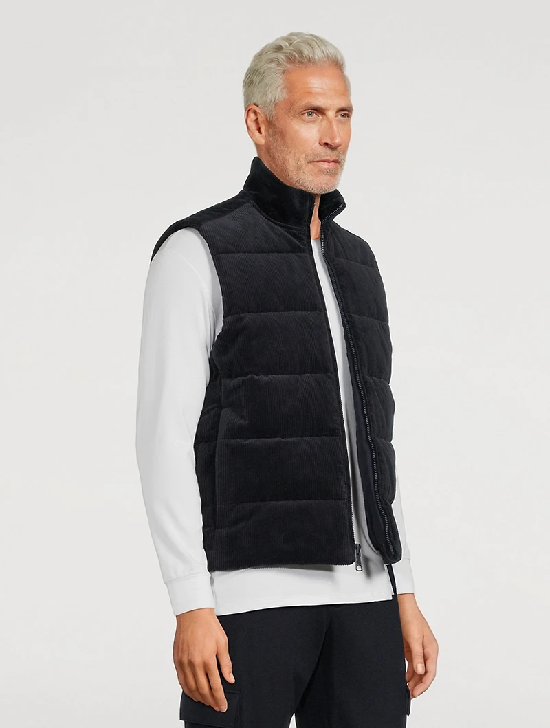 Wide Wale Corduroy Vest