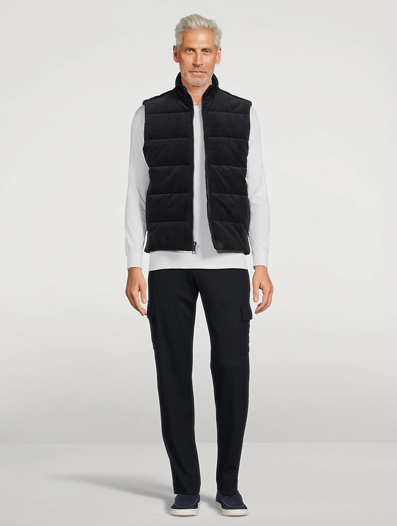 Wide Wale Corduroy Vest