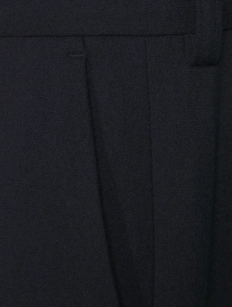 Wool Relaxed Cargo Pants