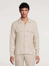 Linen Long-Sleeve Shirt